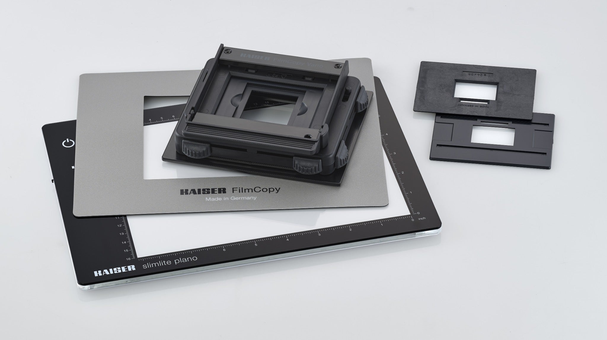 Kit Kaiser FilmCopy Vario KAI2458 – Accessorio Per Digitalizzare Diapositive E Negativi