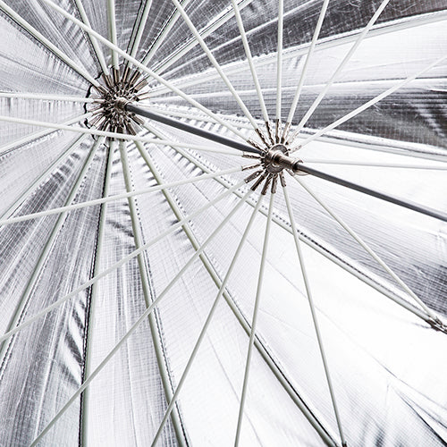 Interfit Parabolic sølv paraply 165cm