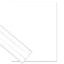 FOBA T-T plast F6001 Hvid 100x130cm.