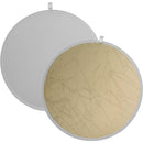 INTERFIT  107cm sunlight / hvid runde foldbare Reflektorer