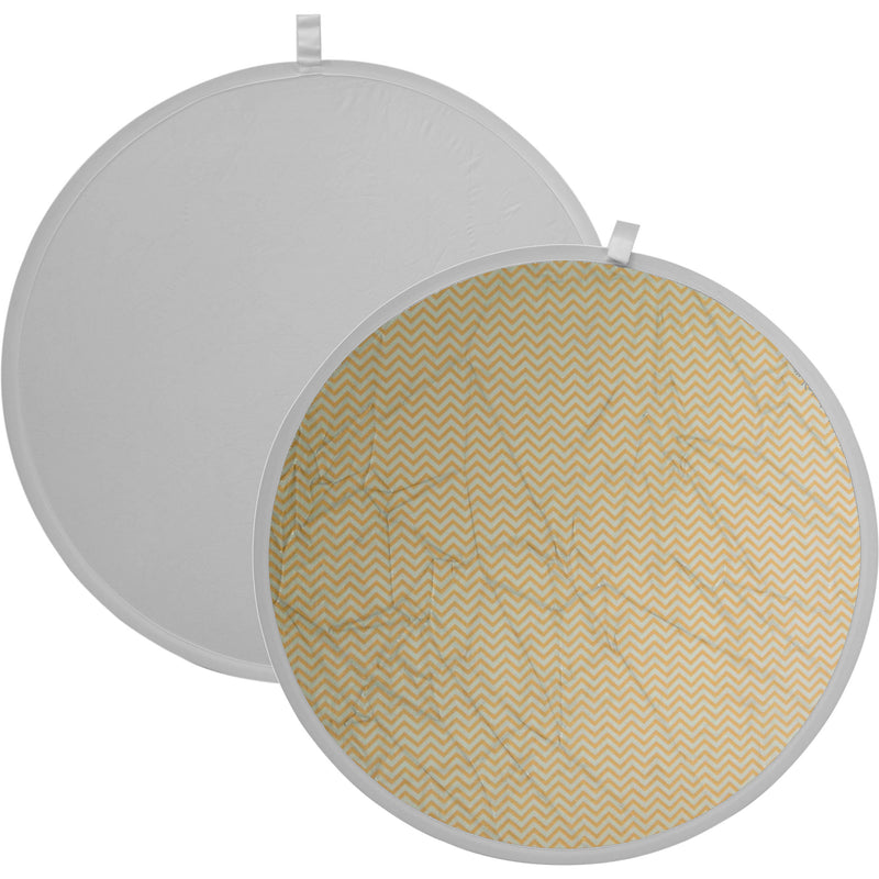INTERFIT  107cm sunlight / hvid runde foldbare Reflektorer