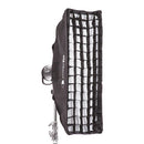 Interfit Softbox - 39x90cm med bikube S-bajonet