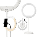 Fovitec 25 cm go mini foldbat BI-COLOR LED RING LIGHT