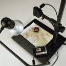 Kaiser "Reprokid" affotograferingsstand Stand med montering af lamper