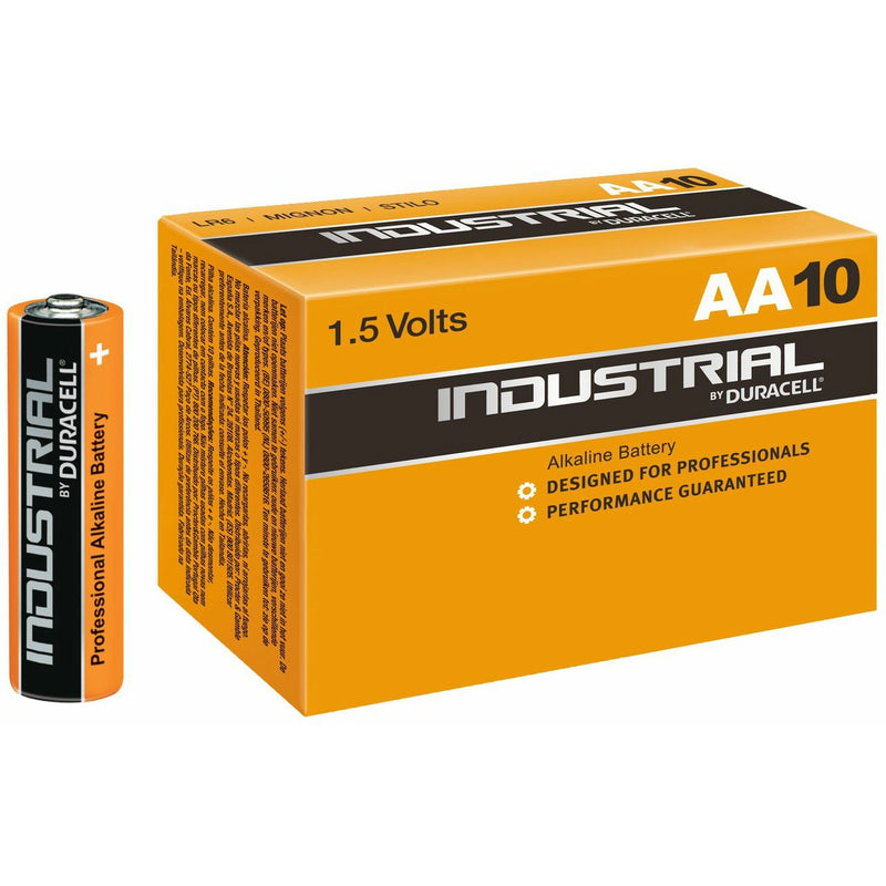Duracell Industrial AA ( MN1500 ) batterier 10 x 10