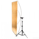 Interfit Studio Flat Panel Reflektor - Gold-Silver - 89 x 178cm INT269